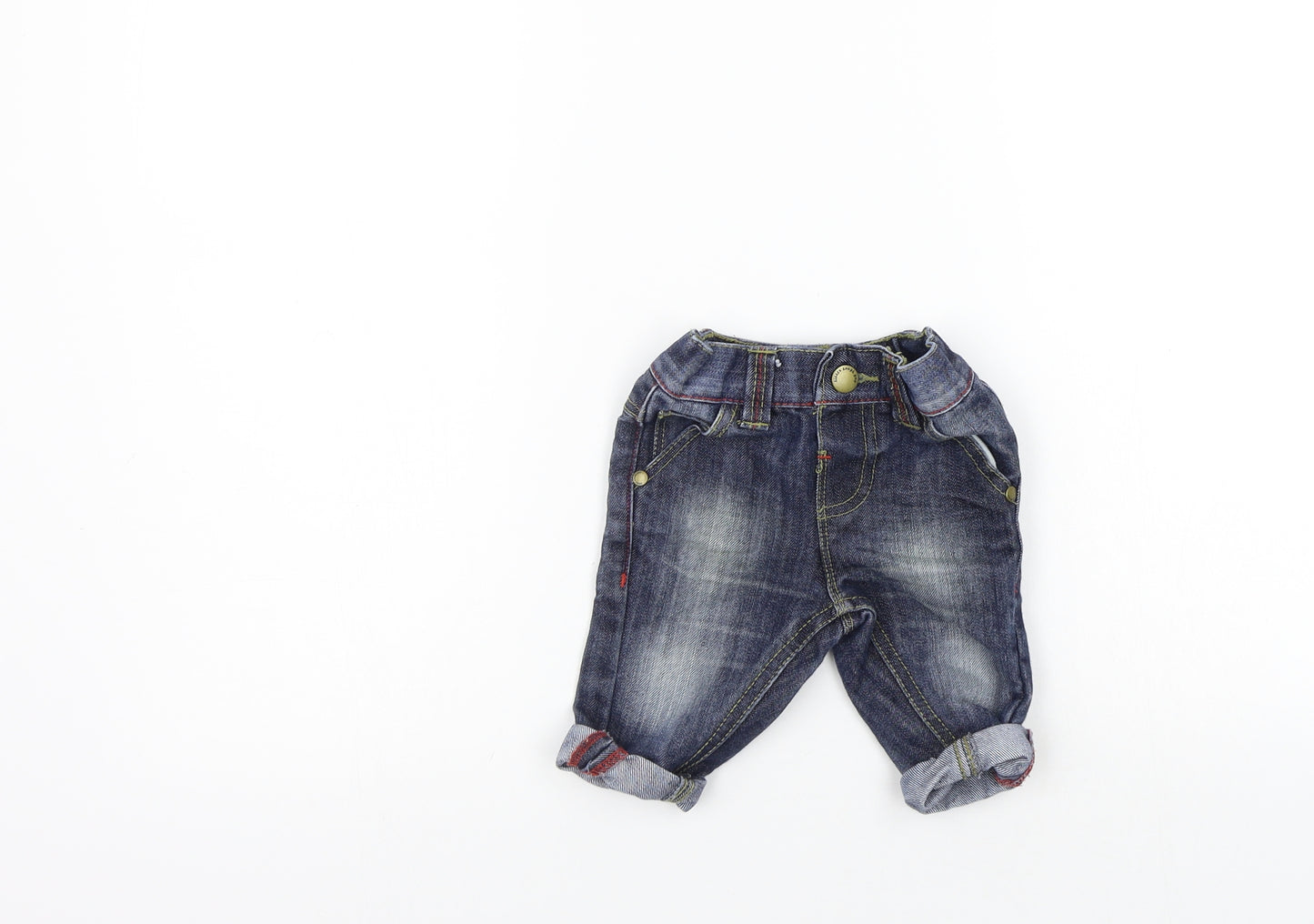 M&Co Baby Blue   Jogger Jeans Size 0-3 Months