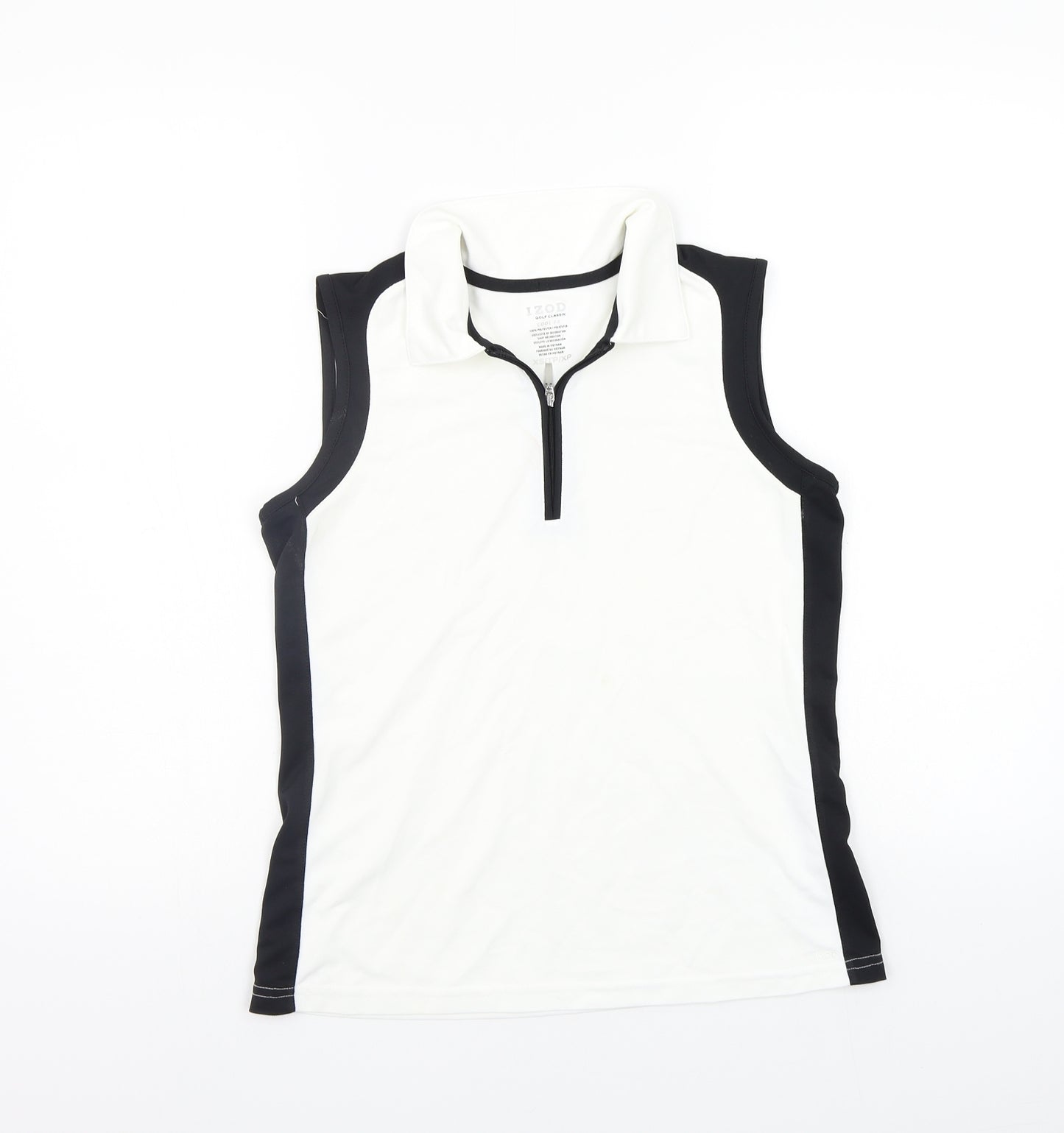 IZOD Womens White   Basic Polo Size XS  - washable mark