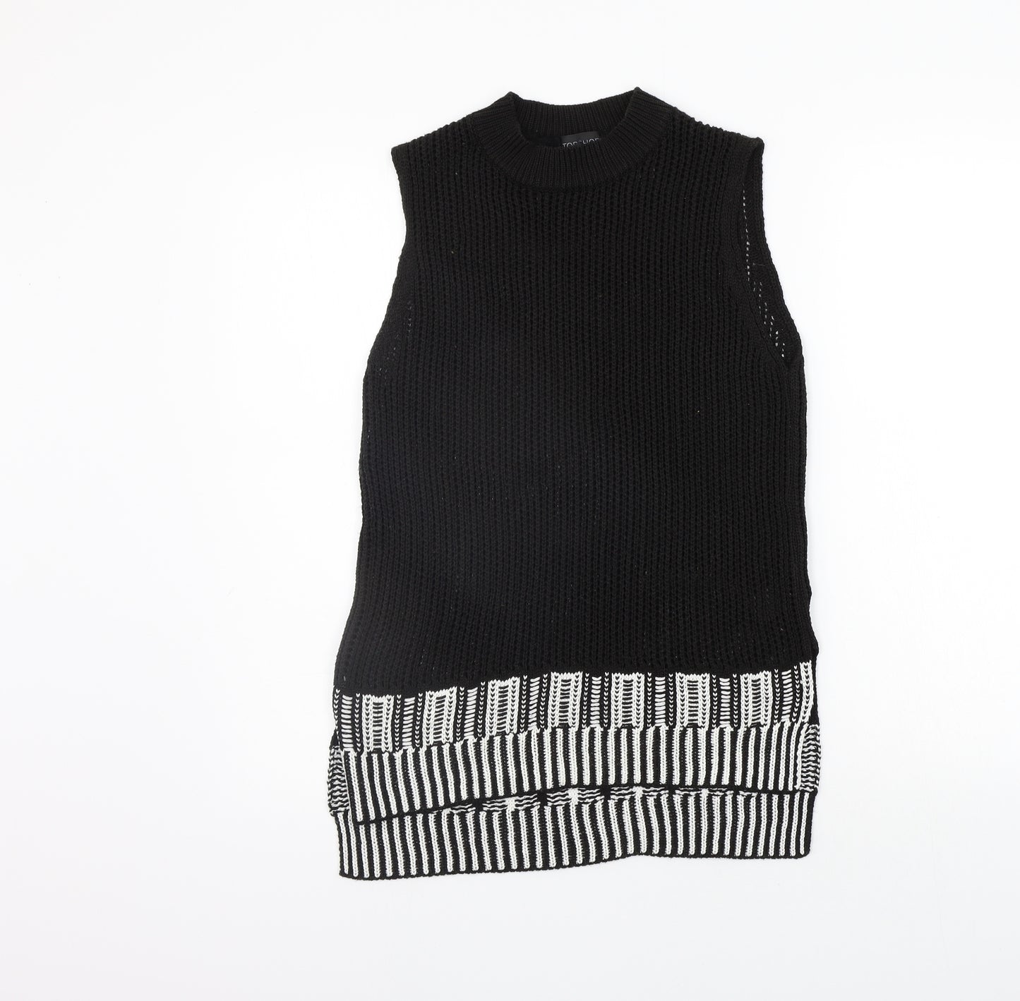 Topshop Womens Black   Jumper Dress  Size 8
