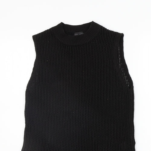Topshop Womens Black   Jumper Dress  Size 8