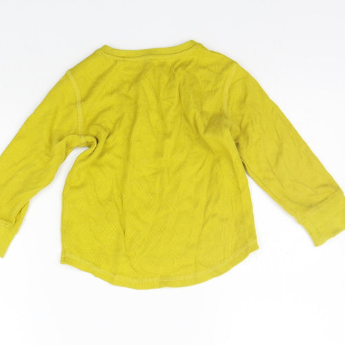 NEXT Girls Yellow   Pullover Jumper Size 2 Years  - washable mark