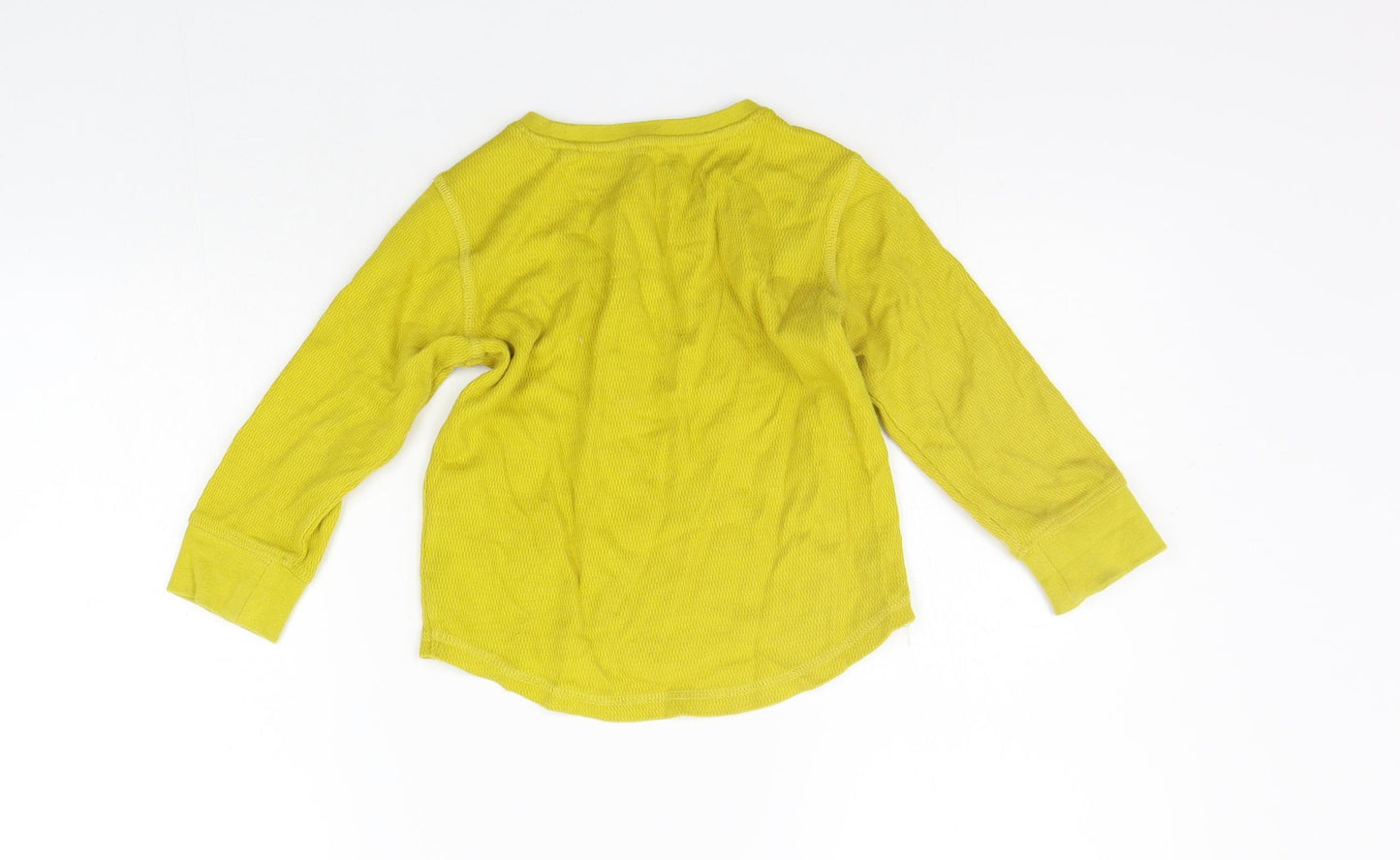 NEXT Girls Yellow   Pullover Jumper Size 2 Years  - washable mark