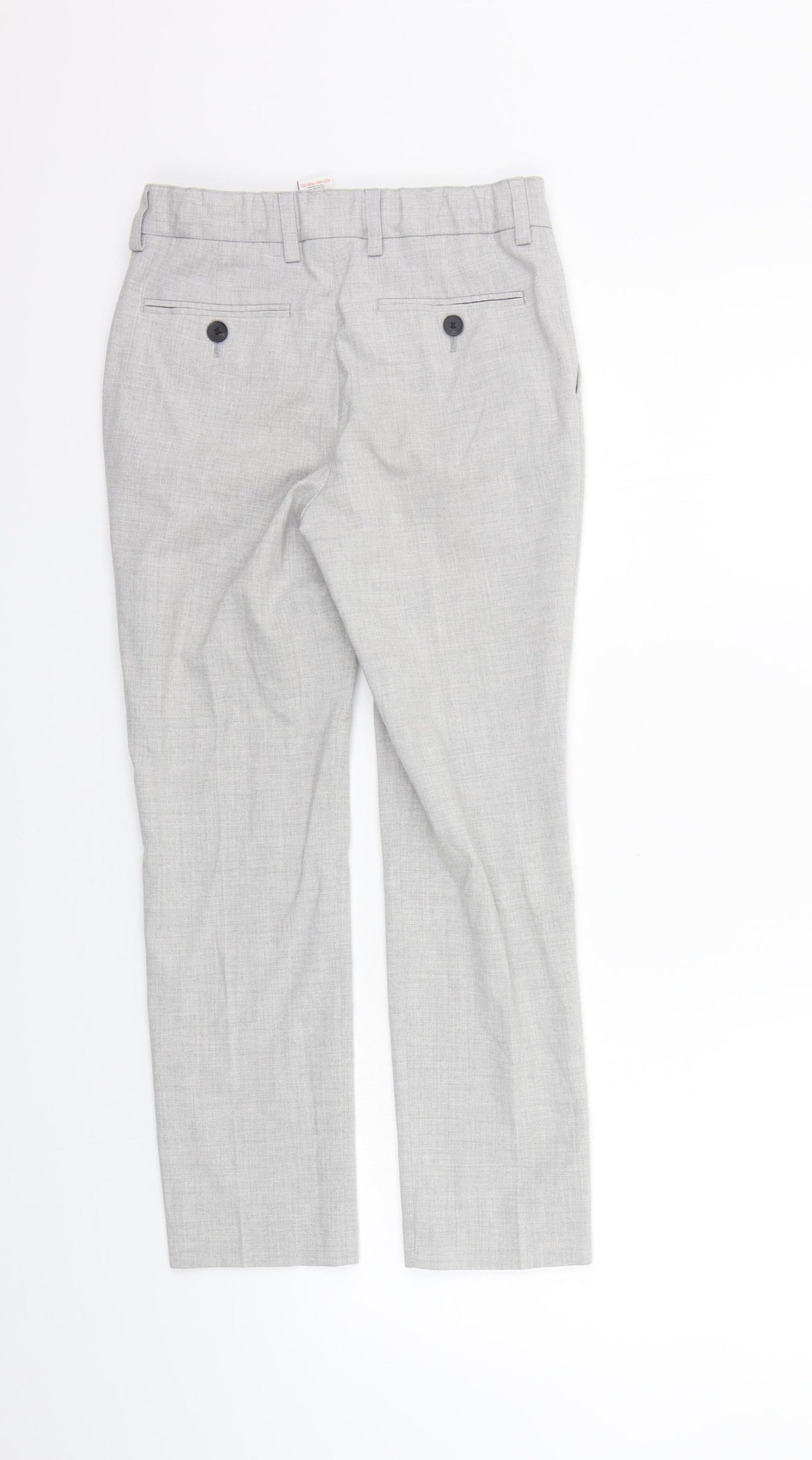 George Girls Grey   Chino Trousers Size 10 Years