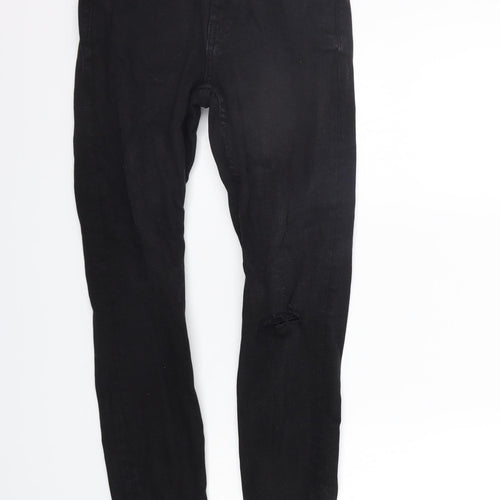deniem co Womens Black   Skinny Jeans Size 10 L26 in