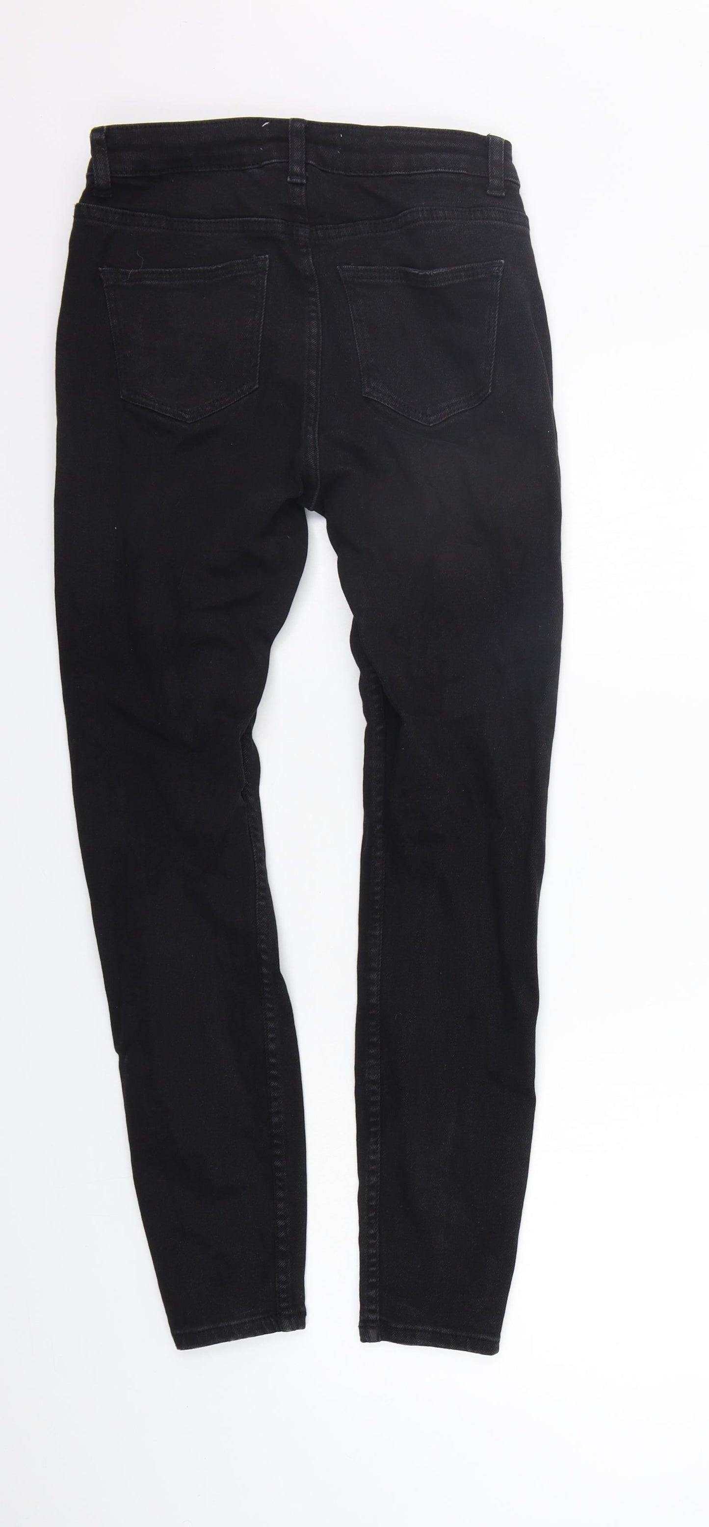 deniem co Womens Black   Skinny Jeans Size 10 L26 in