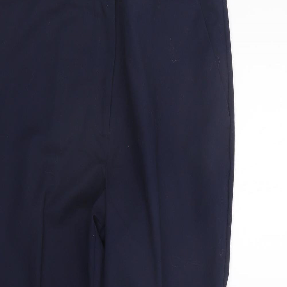 Warehouse Womens Blue   Trousers  Size 14 L28 in