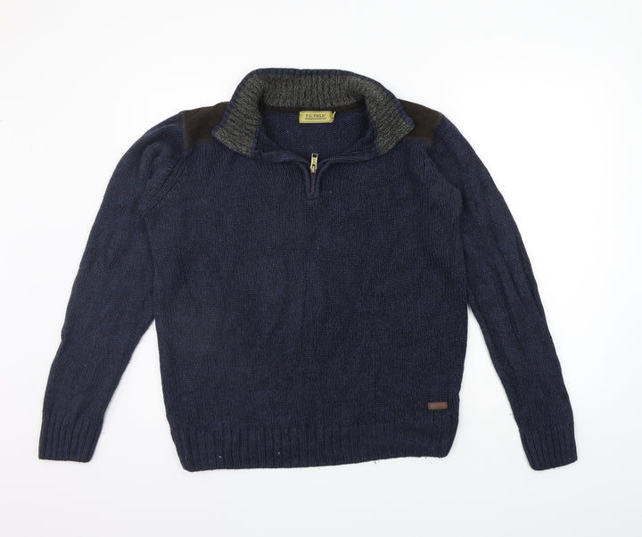EWM Womens Blue   Pullover Jumper Size L