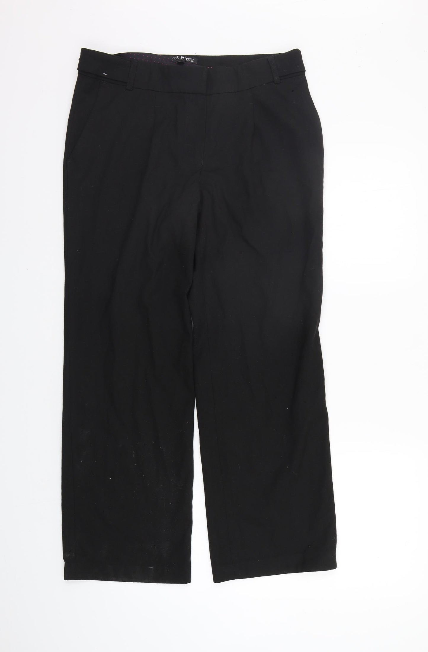 NEXT Womens Black   Trousers  Size 10 L26 in