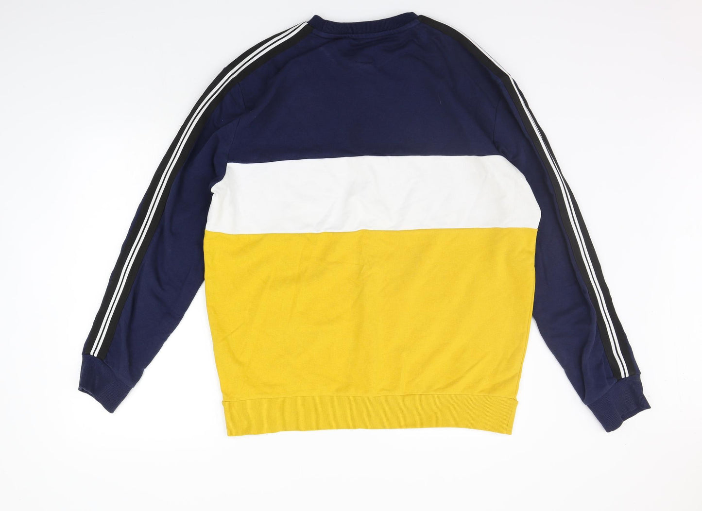 New Look Mens Yellow   Pullover Jumper Size L