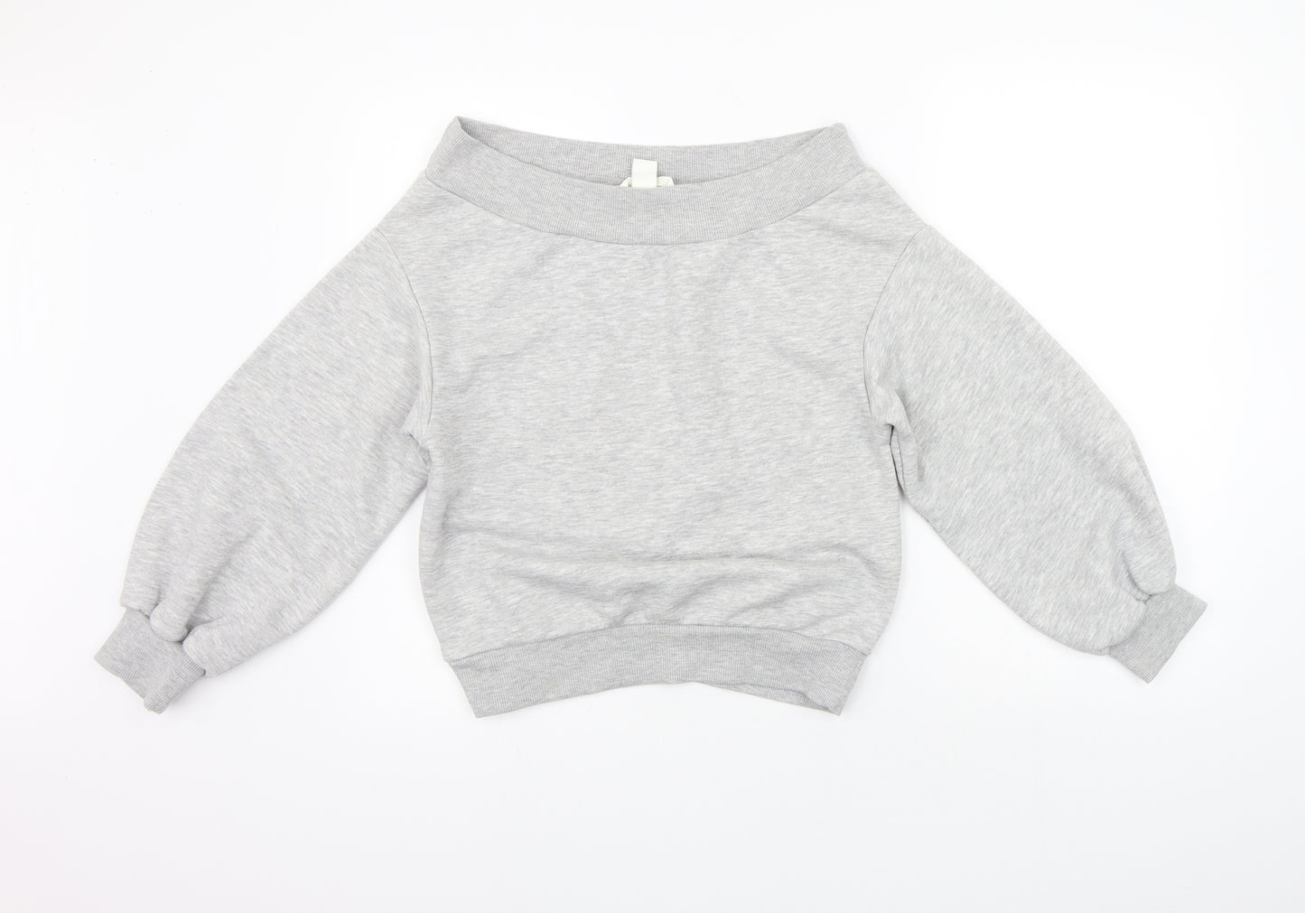 H&M Womens Grey   Pullover Jumper Size S