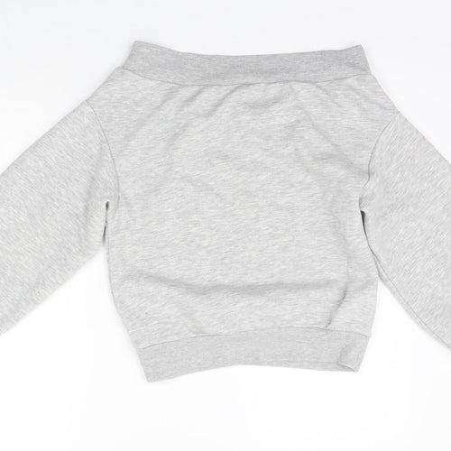 H&M Womens Grey   Pullover Jumper Size S