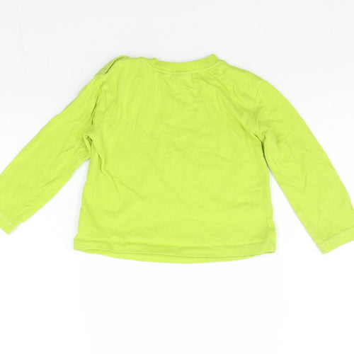 F&F Girls Green   Basic T-Shirt Size 12-18 Months