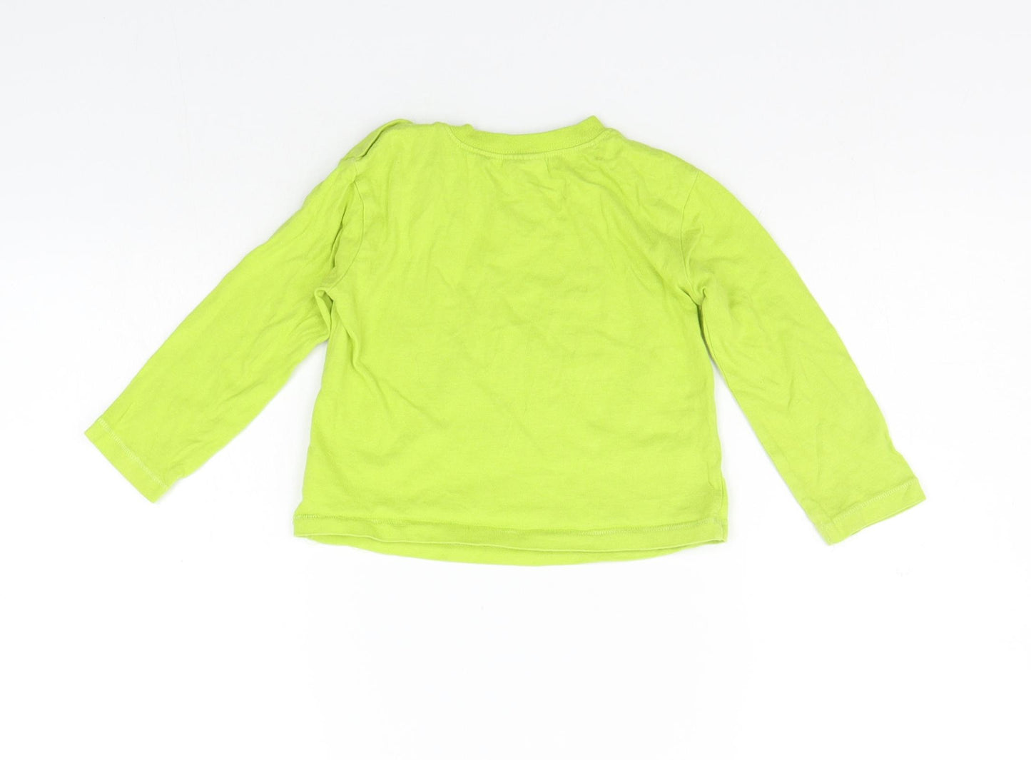 F&F Girls Green   Basic T-Shirt Size 12-18 Months