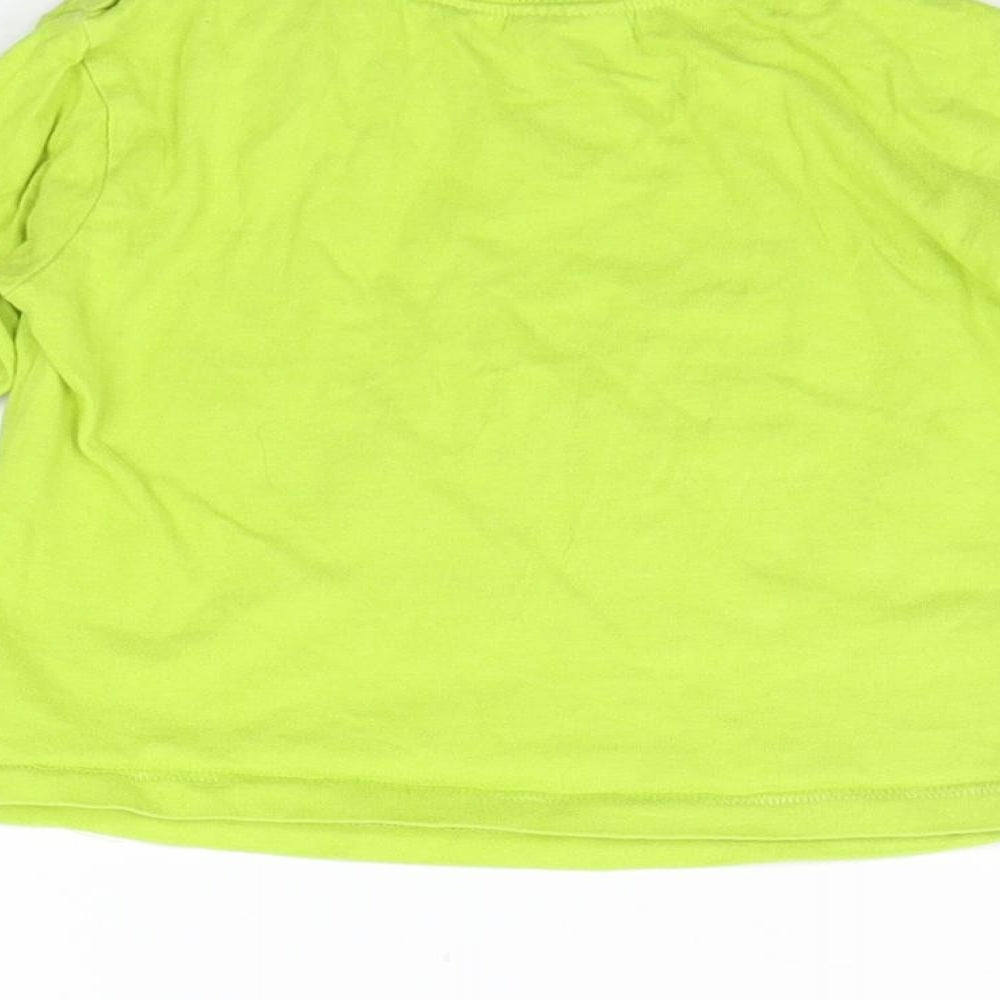 F&F Girls Green   Basic T-Shirt Size 12-18 Months