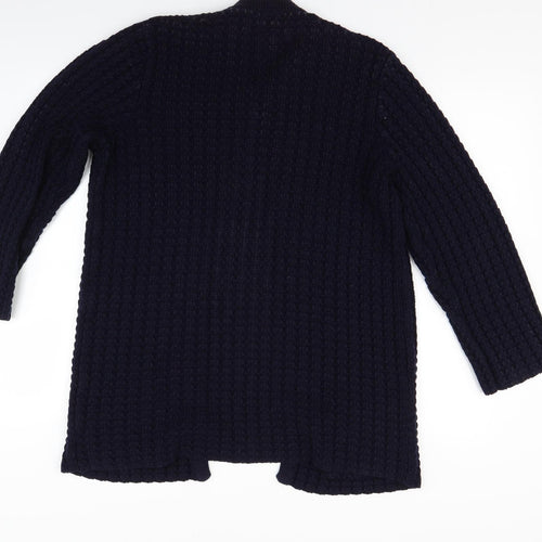Preworn Womens Blue   Cardigan Jumper Size M