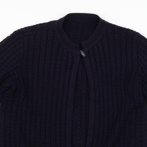 Preworn Womens Blue   Cardigan Jumper Size M