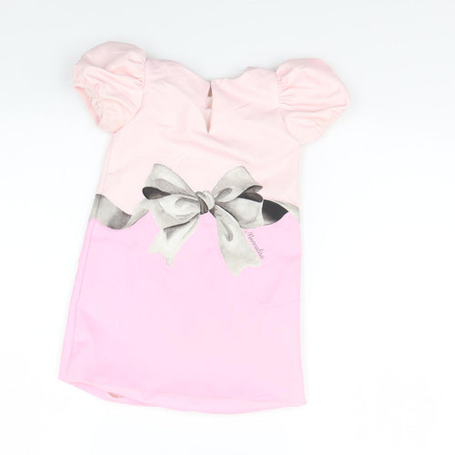 Monnalisa Girls Pink   A-Line  Size 2 Years  - Princess
