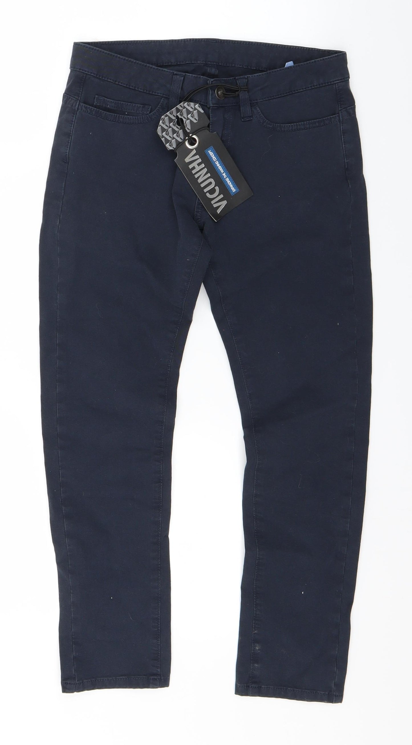 Vicunha Womens Blue  Denim Capri Jeans Size 27 in L22 in