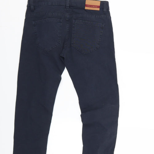 Vicunha Womens Blue  Denim Capri Jeans Size 27 in L22 in