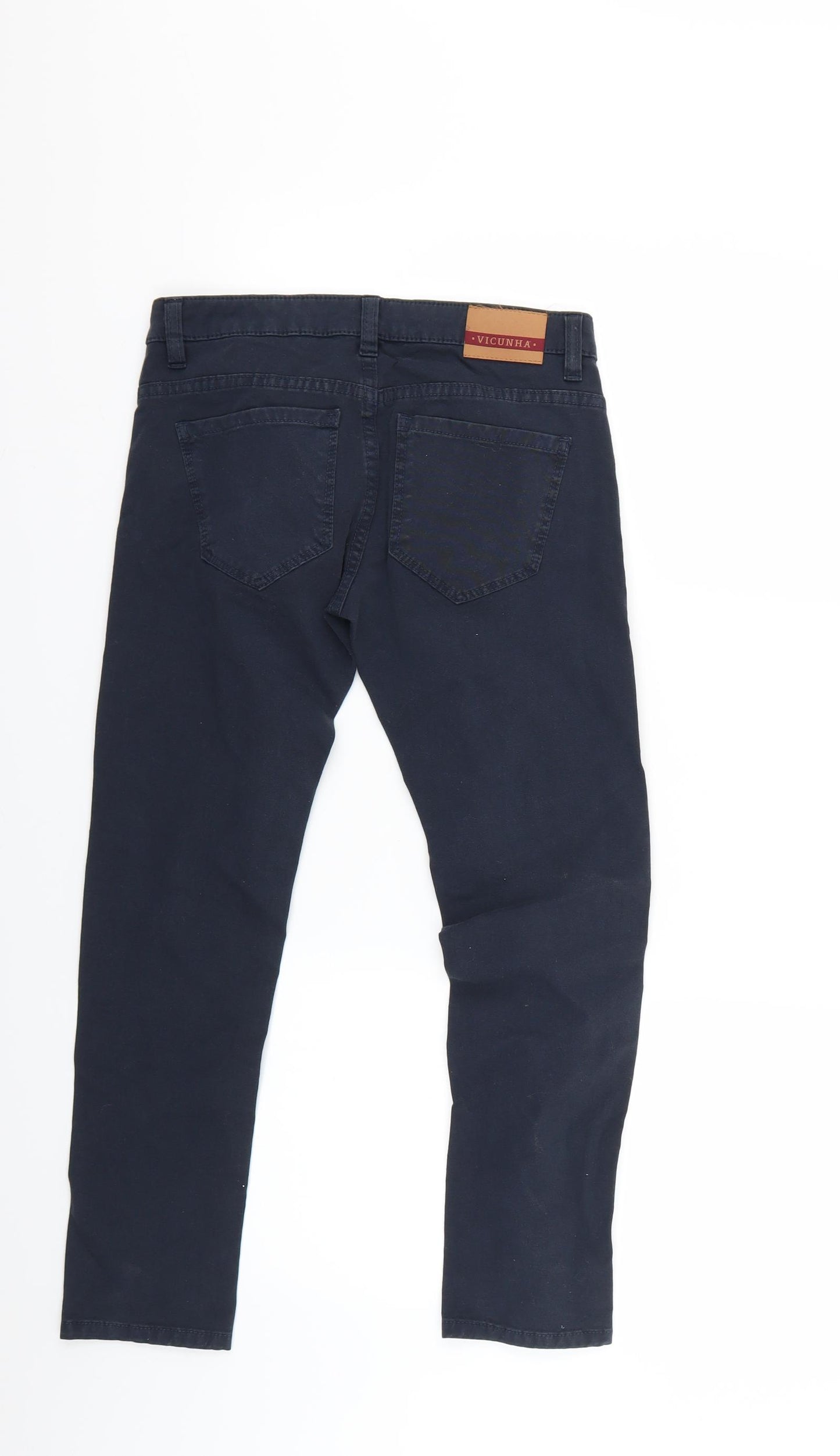 Vicunha Womens Blue  Denim Capri Jeans Size 27 in L22 in