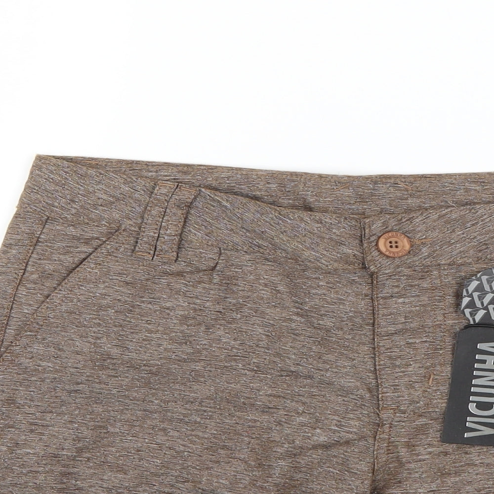 Vicunha Womens Brown   Chino Shorts Size 30 in