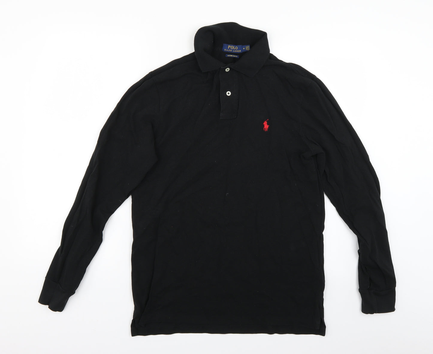 Polo Ralph Lauren Mens Black    Polo Size M