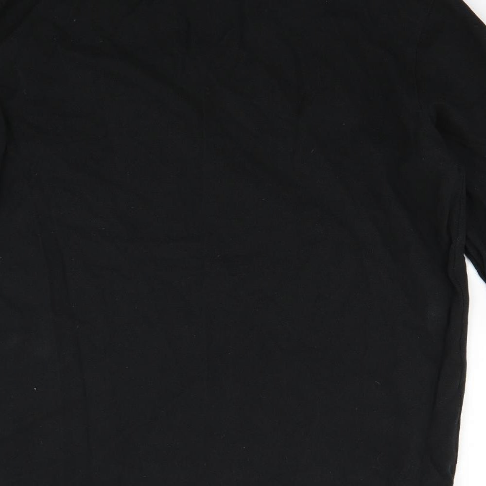 Polo Ralph Lauren Mens Black    Polo Size M