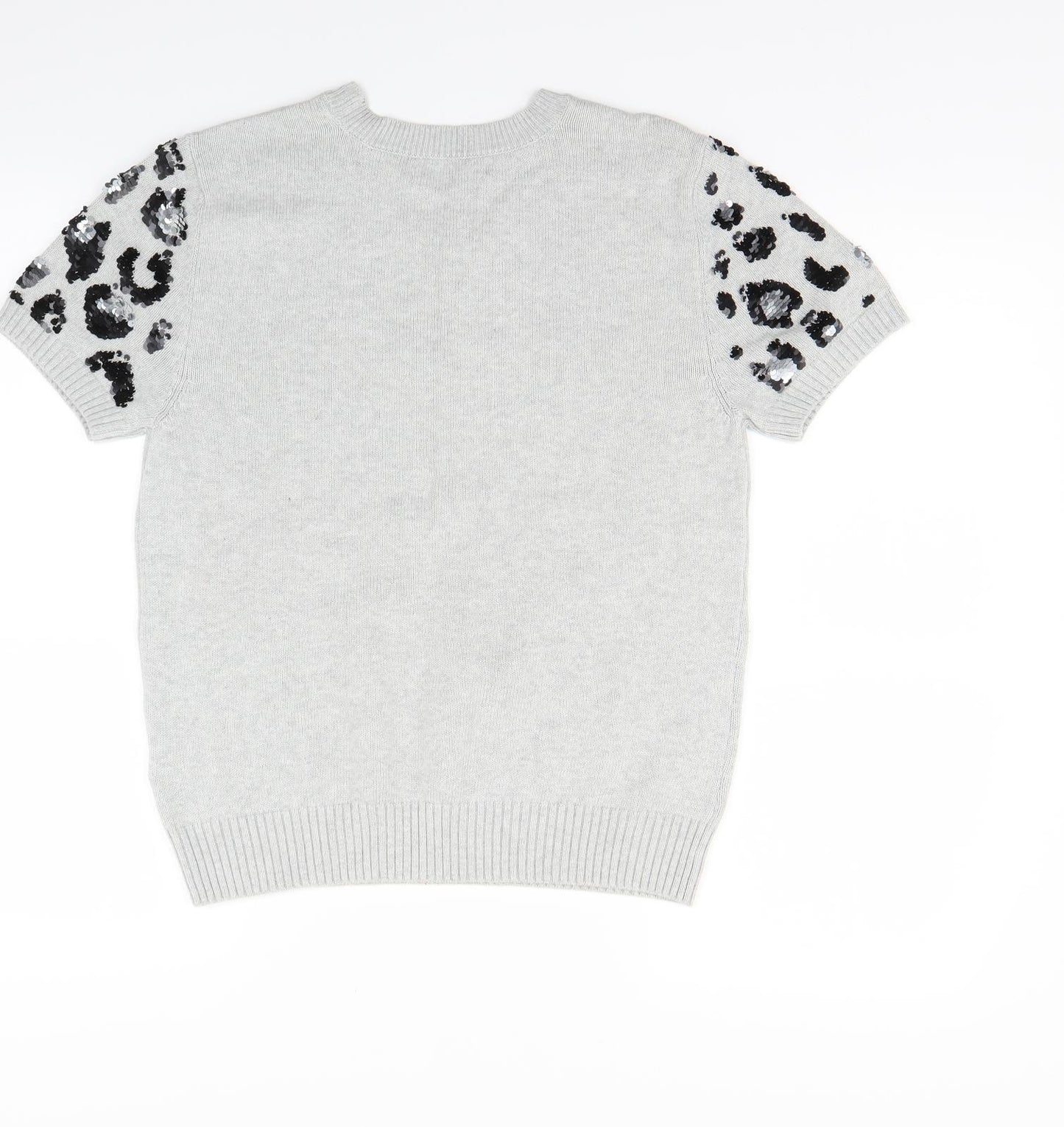 Marks and Spencer Womens Grey   Pullover Jumper Size 14