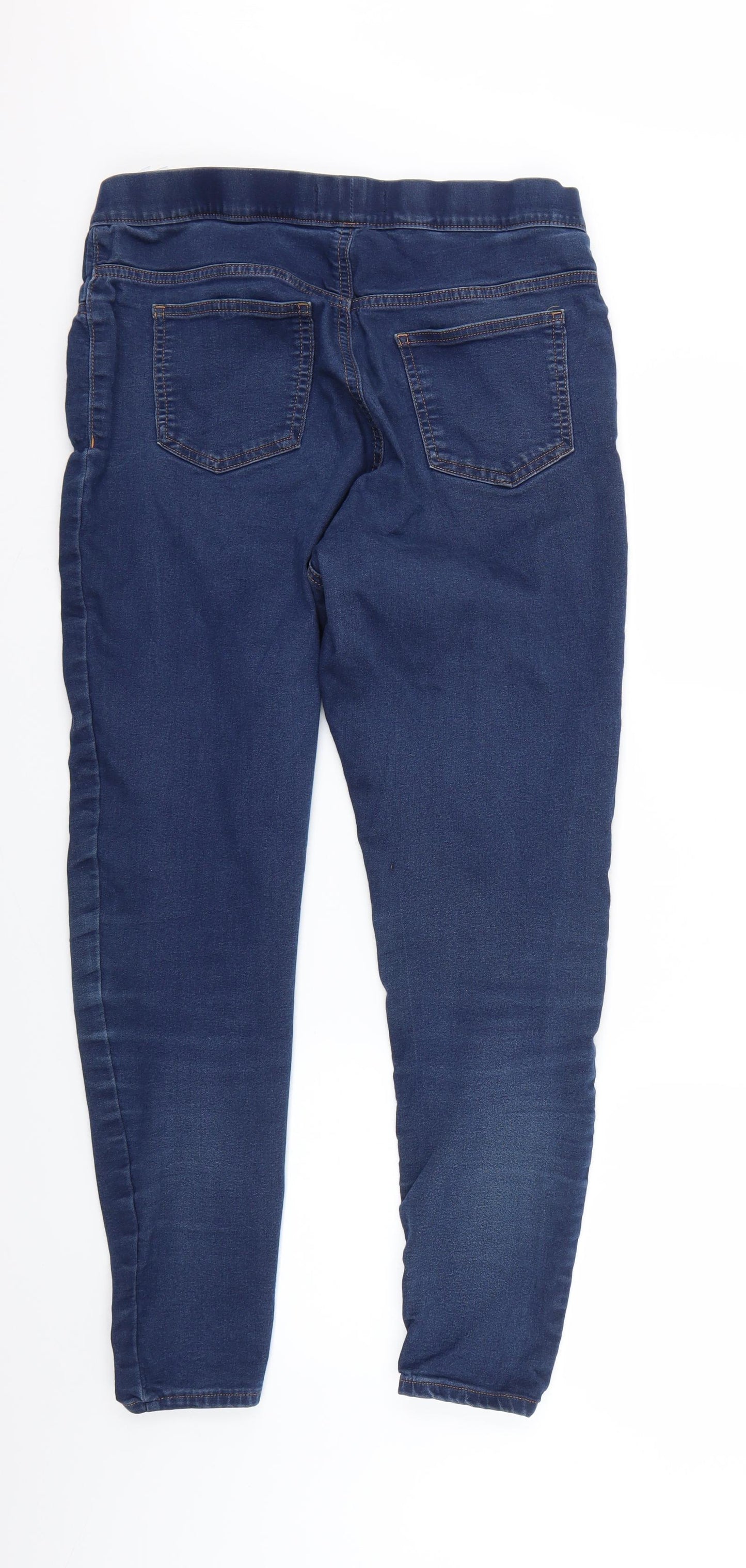 Marks and Spencer Womens Blue  Denim Jegging Jeans Size 14 L27 in