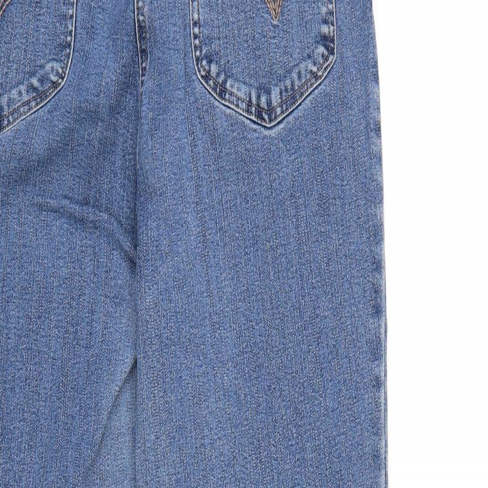 Trader Womens Blue  Denim Bootcut Jeans Size 14 L26 in