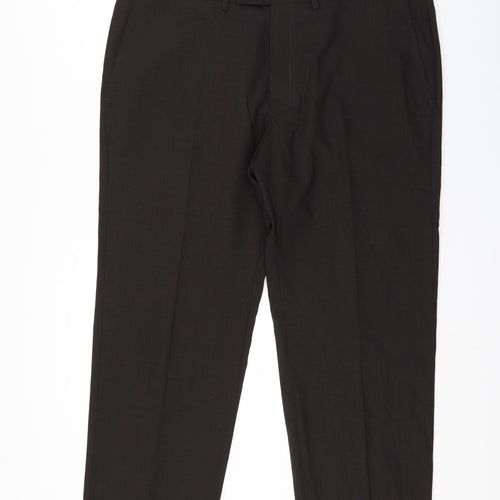 Marks and Spencer Mens Black   Trousers  Size 40 L29 in