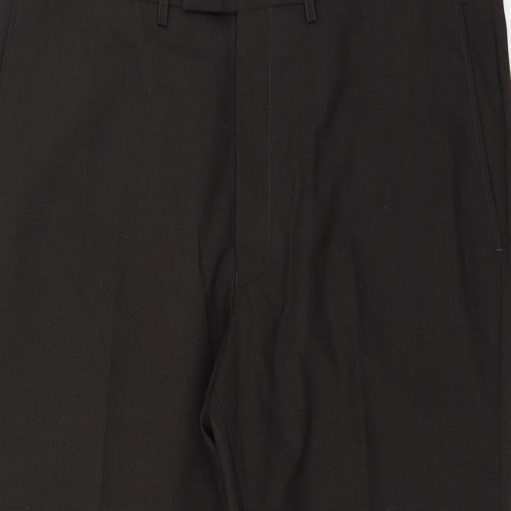 Marks and Spencer Mens Black   Trousers  Size 40 L29 in