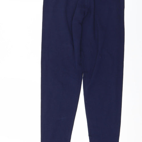TU Womens Blue   Jogger Leggings Size 14 L25 in