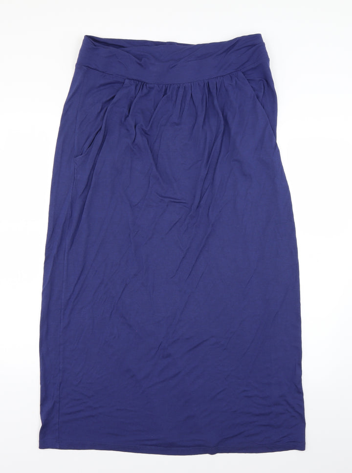 NEXT Womens Blue A-Line Skirt Size 34 in