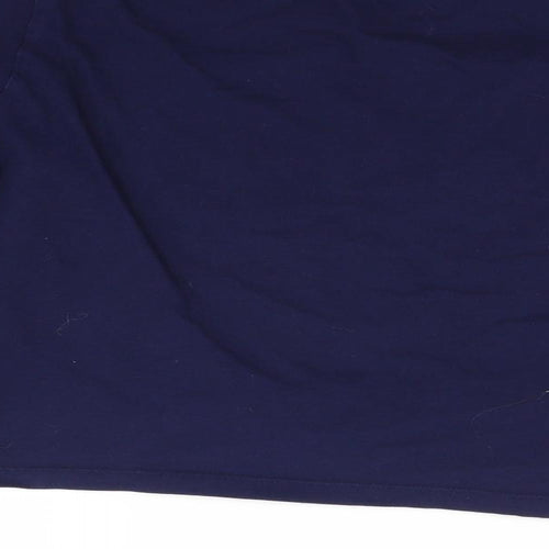 Primark Womens Blue Solid  Top Pyjama Top Size L  - Friends Central Perk