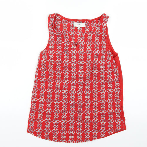 NEXT Womens Red   Basic Tank Size 8