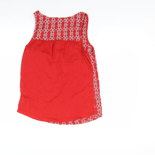 NEXT Womens Red   Basic Tank Size 8