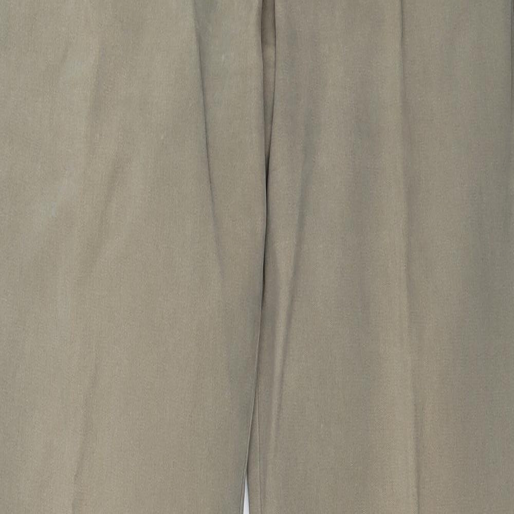 Nautica Mens Green   Chino Trousers Size 34 L33 in