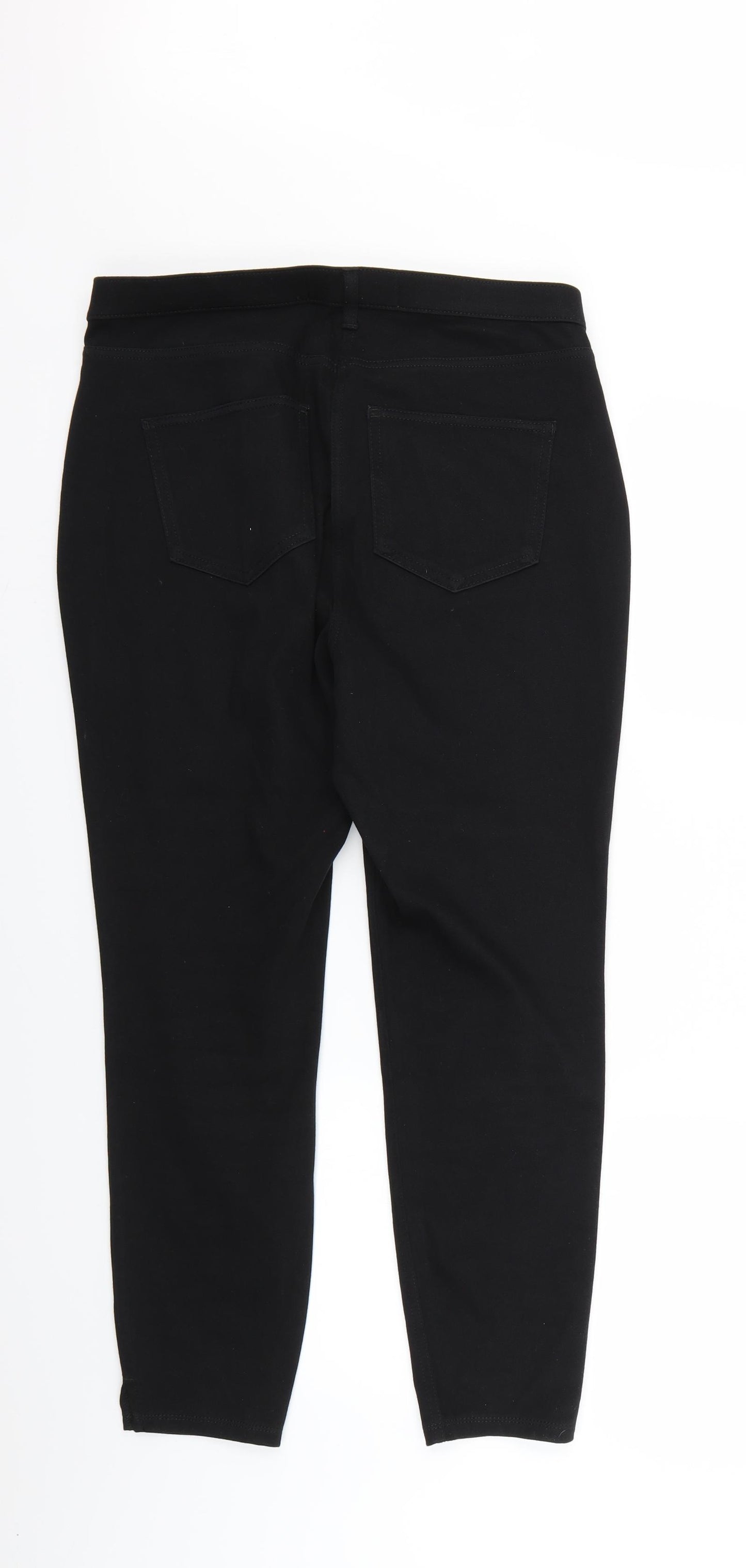 NEXT Womens Black  Denim Jegging Jeans Size 14 L24 in