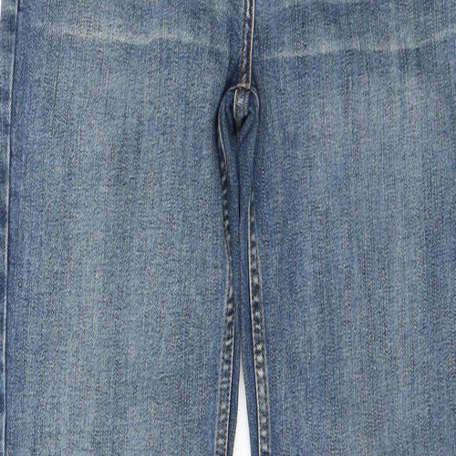 asis Womens Blue  Denim Cropped Jeans Size 10 L23 in