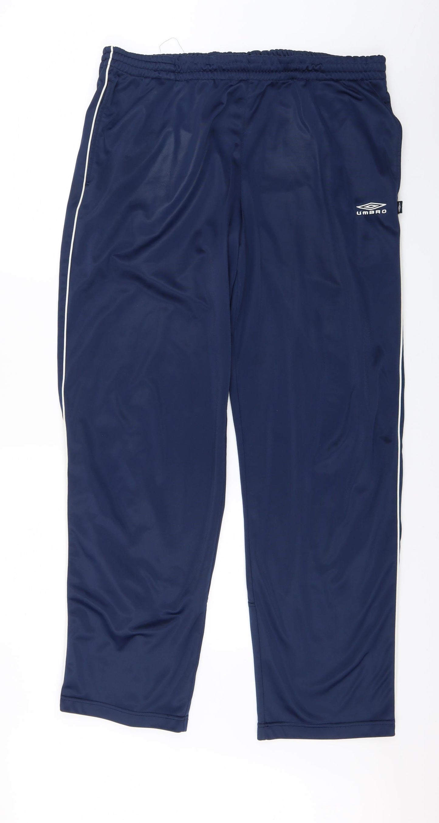 Umbro Mens Blue   Jogger Trousers Size XL L31 in