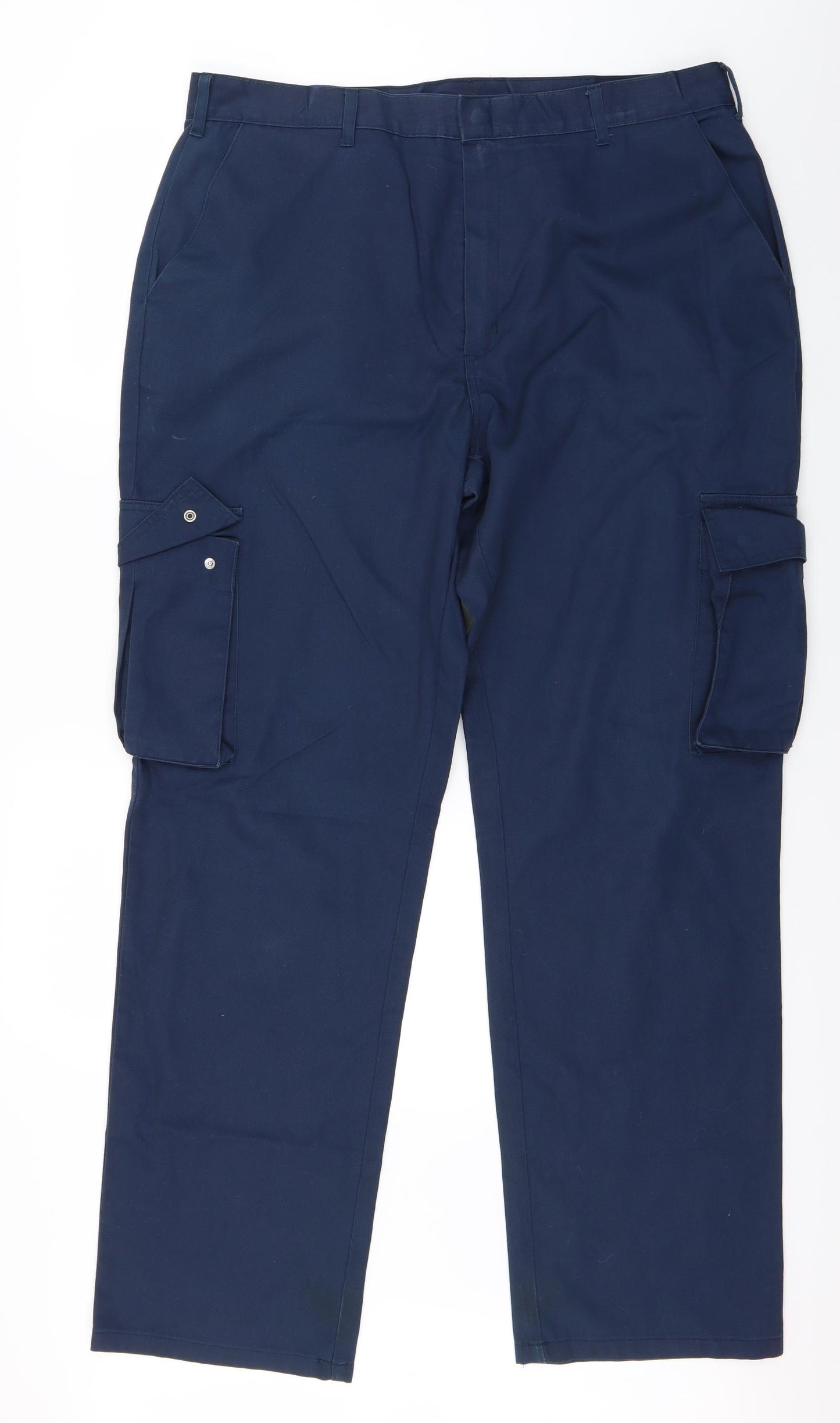 Alexander Mens Blue   Cargo Trousers Size 38 L33 in - Work wear