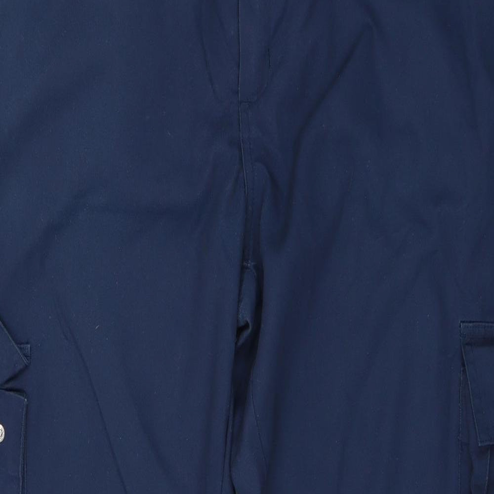 Alexander Mens Blue   Cargo Trousers Size 38 L33 in - Work wear