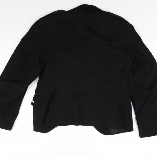Finewear Mens Black   Jacket Blazer Size 40  - Traditional Scottish Jacket