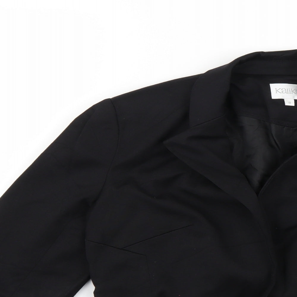 Kaliko Womens Black   Jacket  Size 8
