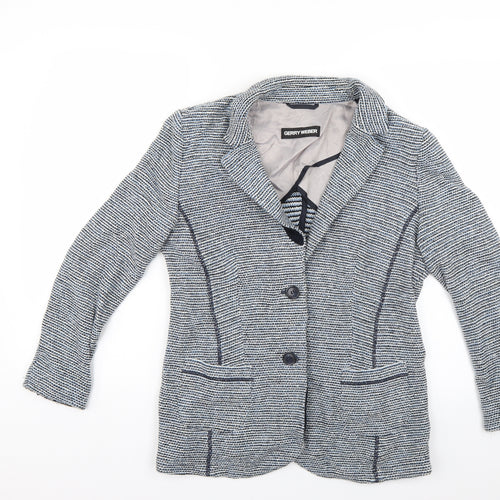 Gerry Weber Womens Blue   Jacket  Size L