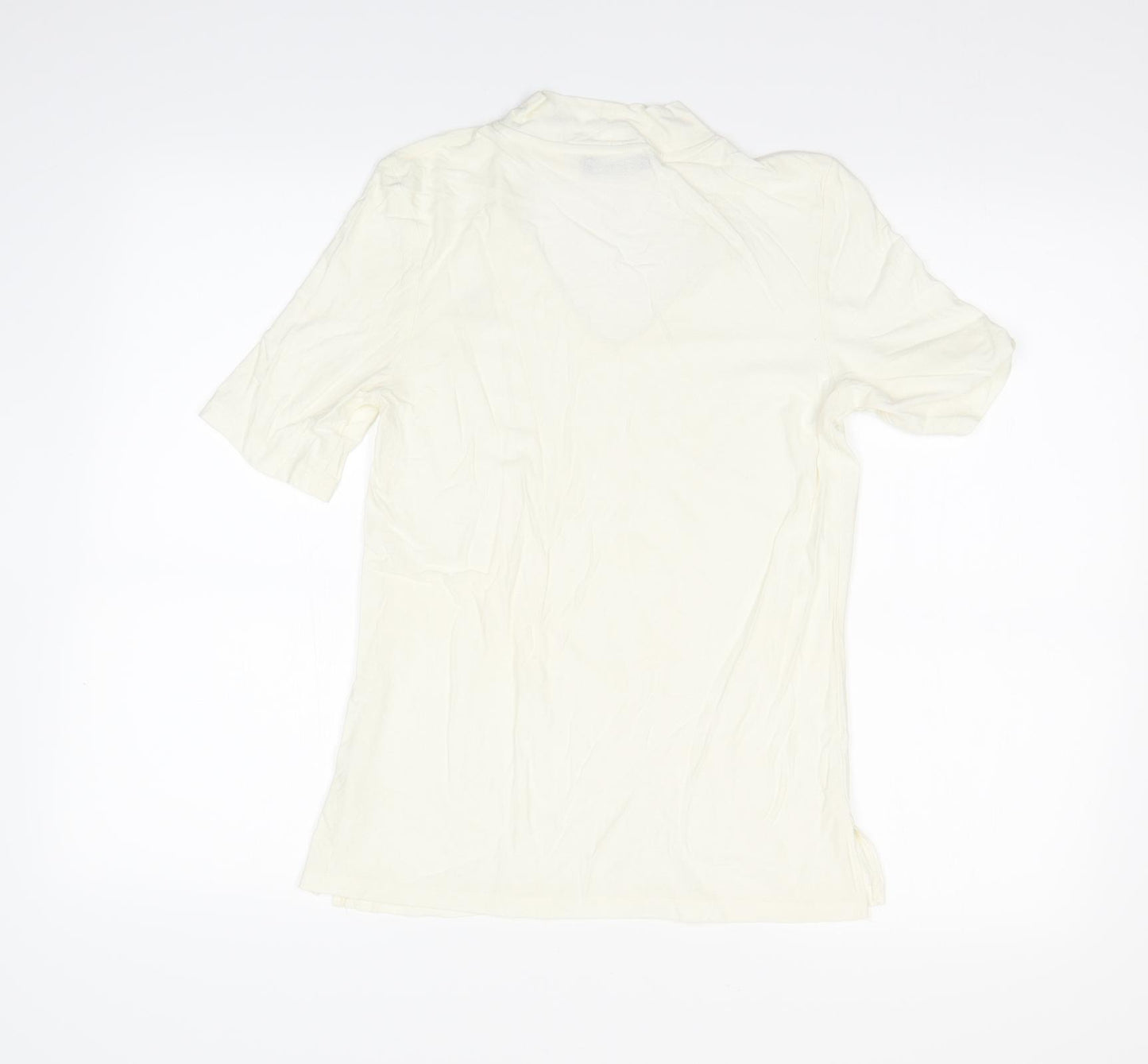 F&F Womens White   Basic T-Shirt Size 8