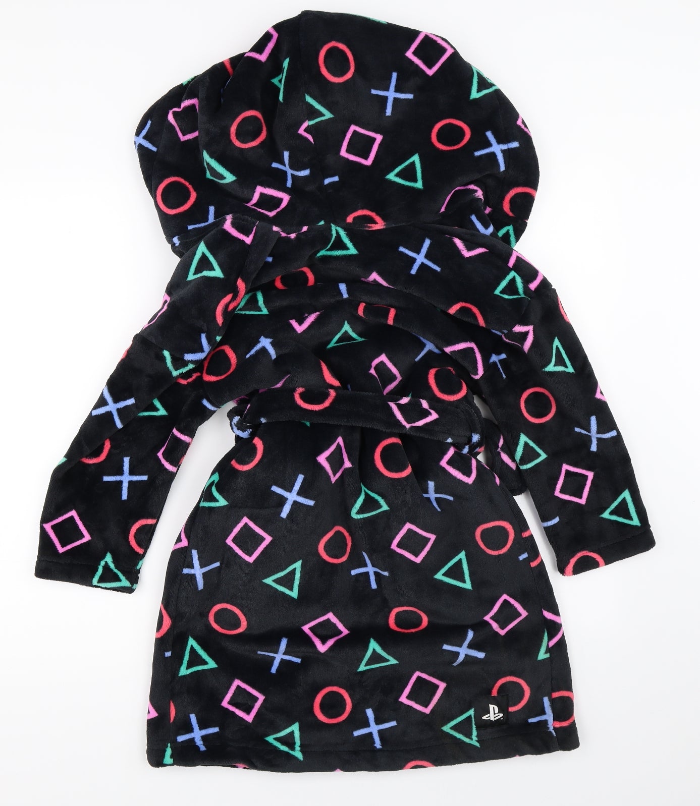 Marks and Spencer Boys Black Solid   Robe Size 7-8 Years