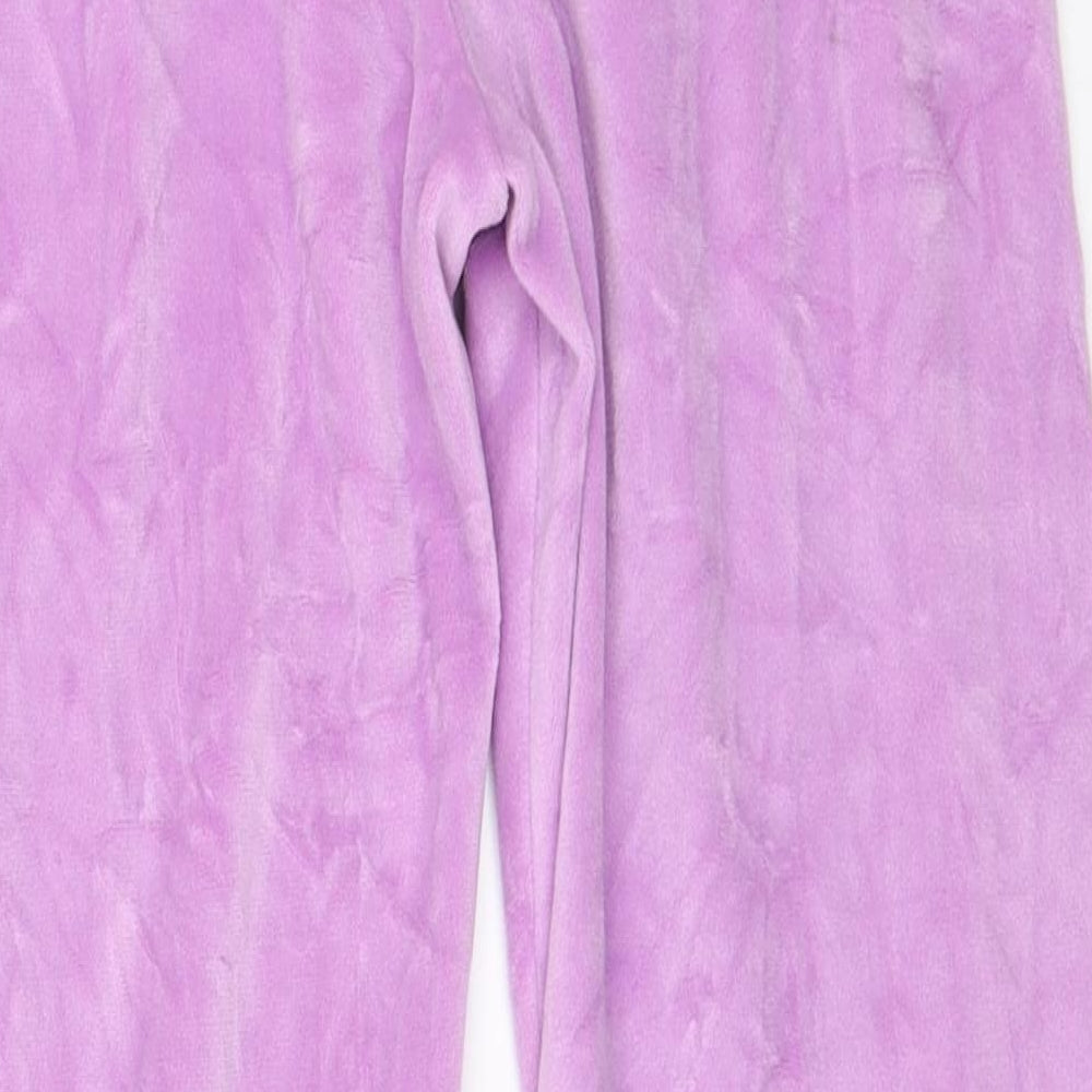 Marks and Spencer Girls Purple   Jogger Trousers Size 9-10 Years