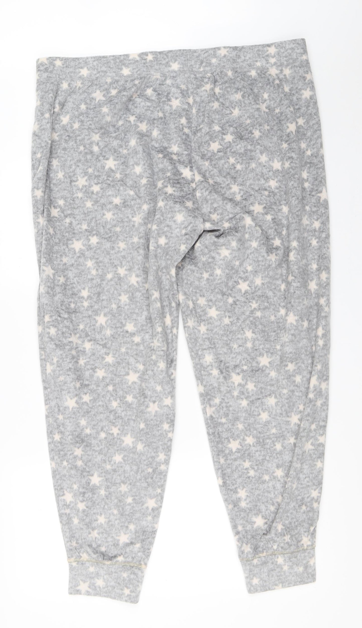 Marks and Spencer Womens Grey Solid  Top Pyjama Pants Size XL
